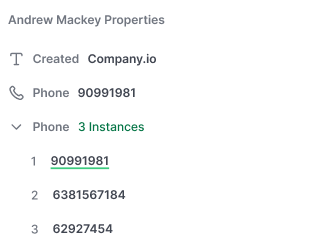 Properties