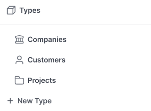 Types